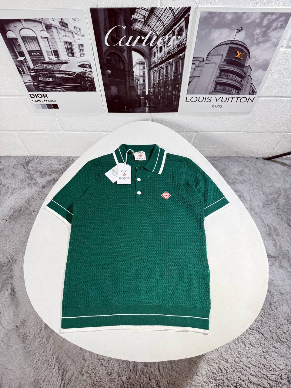 CASA KNITTED POLO