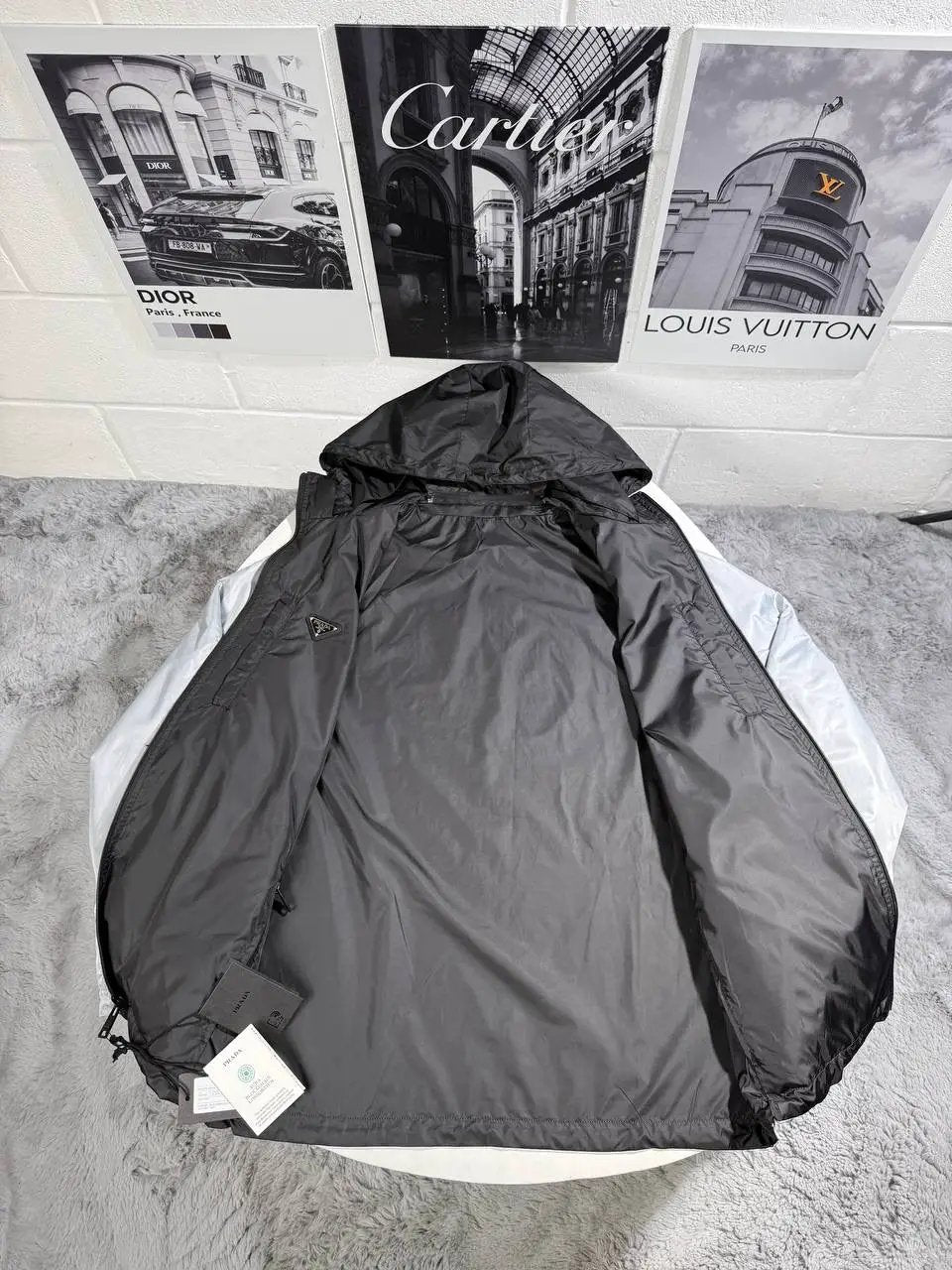 RADA RE-NYLON REVERSIBLE GREY/BLACK by Stock supplier