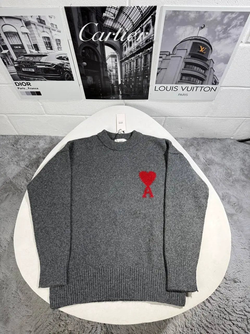 AMI KNITTED SWEATSHIRT by Stock supplier