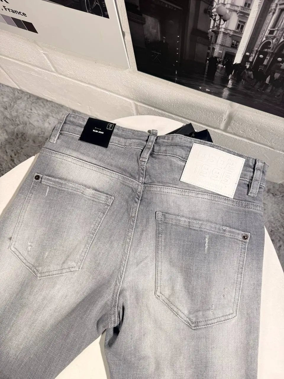 DSQ JEANS GREY Stock supplier