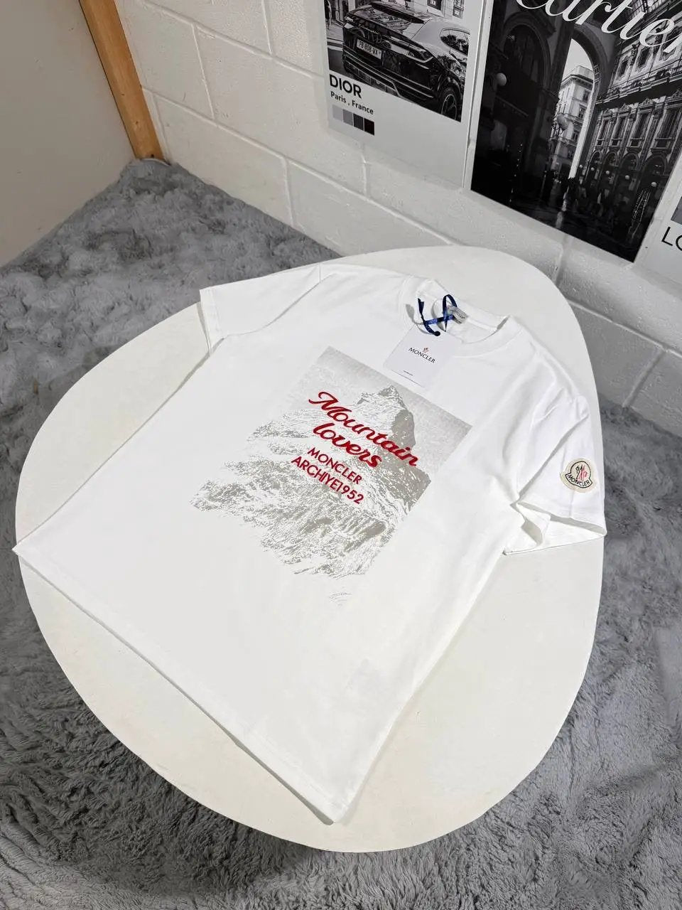 MNCLR MOUNTAIN MONTIF TSHIRT by Stock supplier