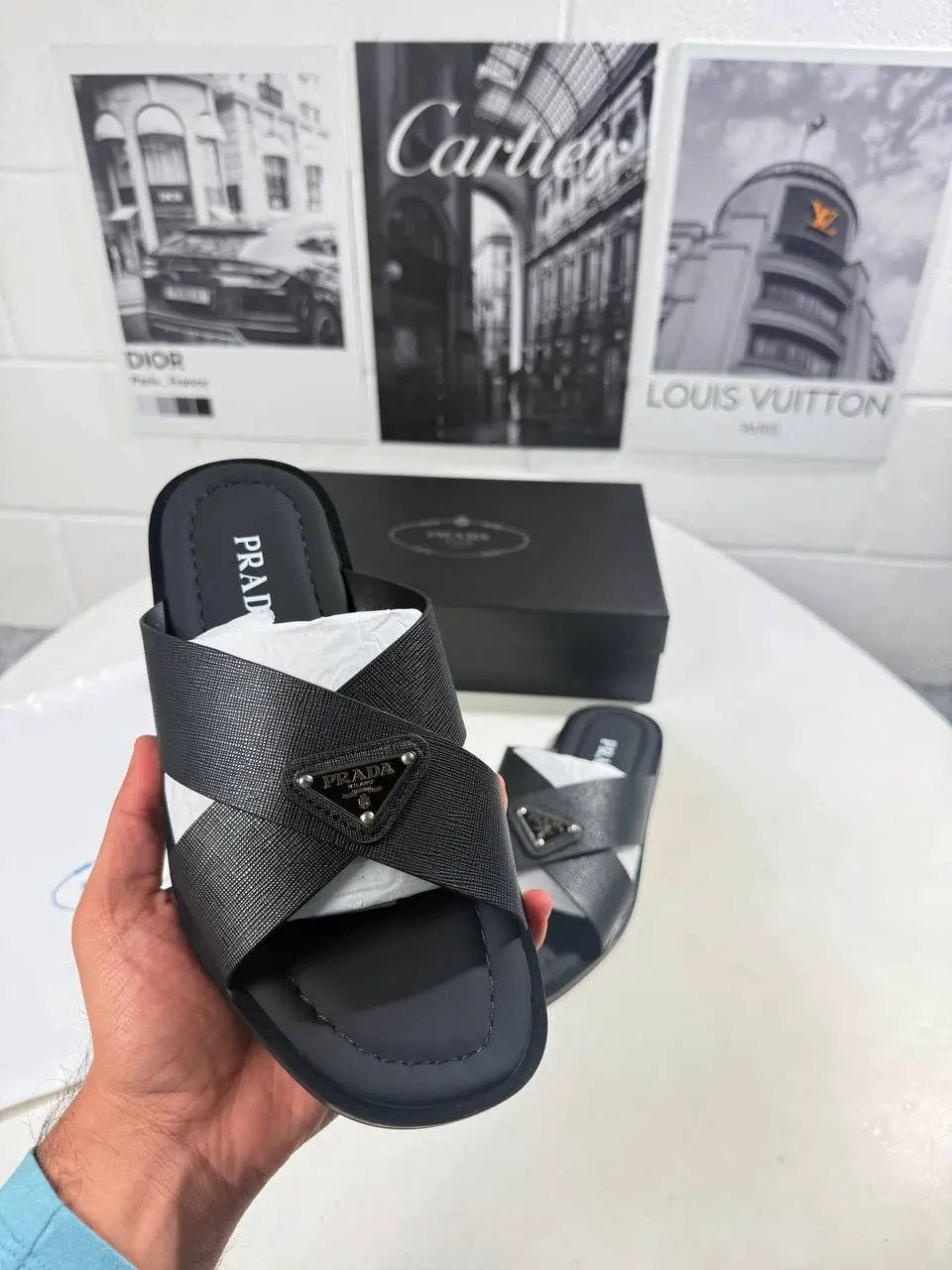 RADA LOGO SANDALS by Stock supplier