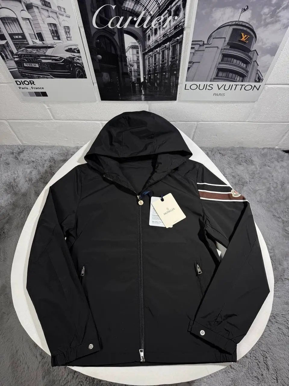 MNCLR CLAUT WINDBREAKER BLACK by Stock supplier