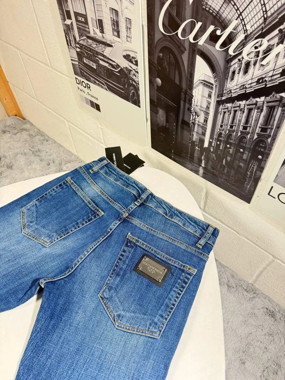 D&G LOGO JEANS by Stock supplier