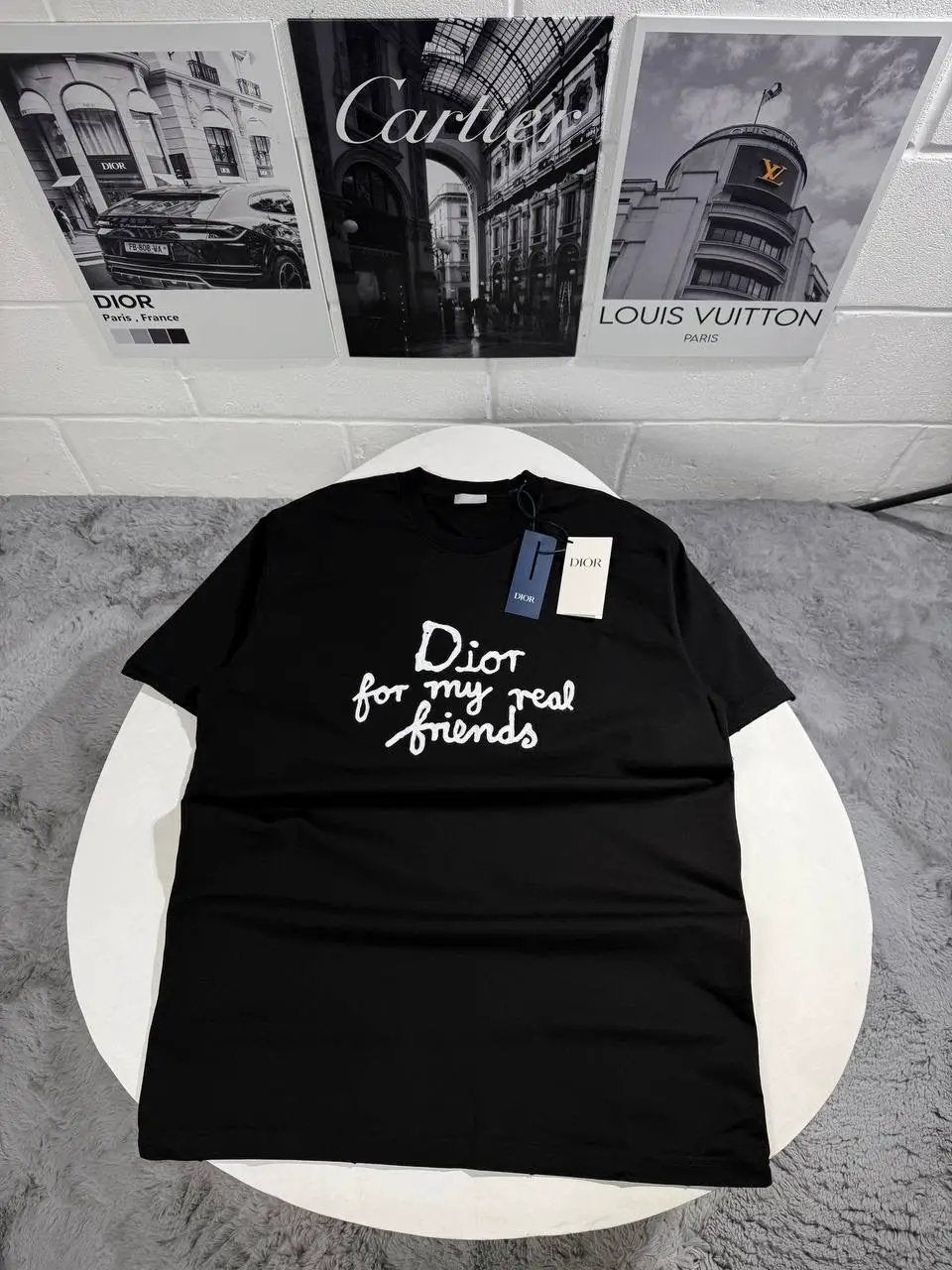 IOR WRITING EMBROIDERY TSHIRT by Stock supplier