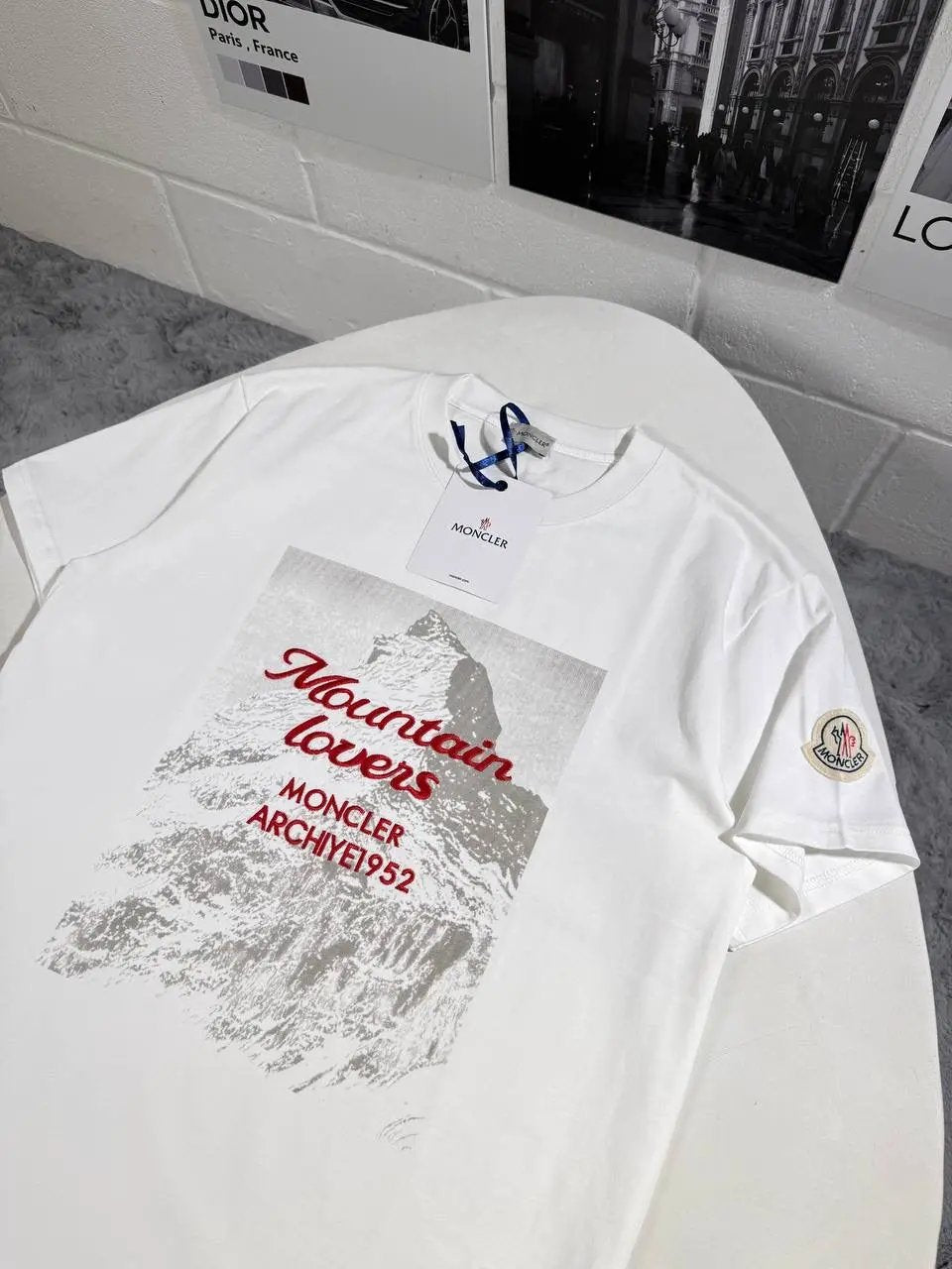 MNCLR MOUNTAIN MONTIF TSHIRT by Stock supplier