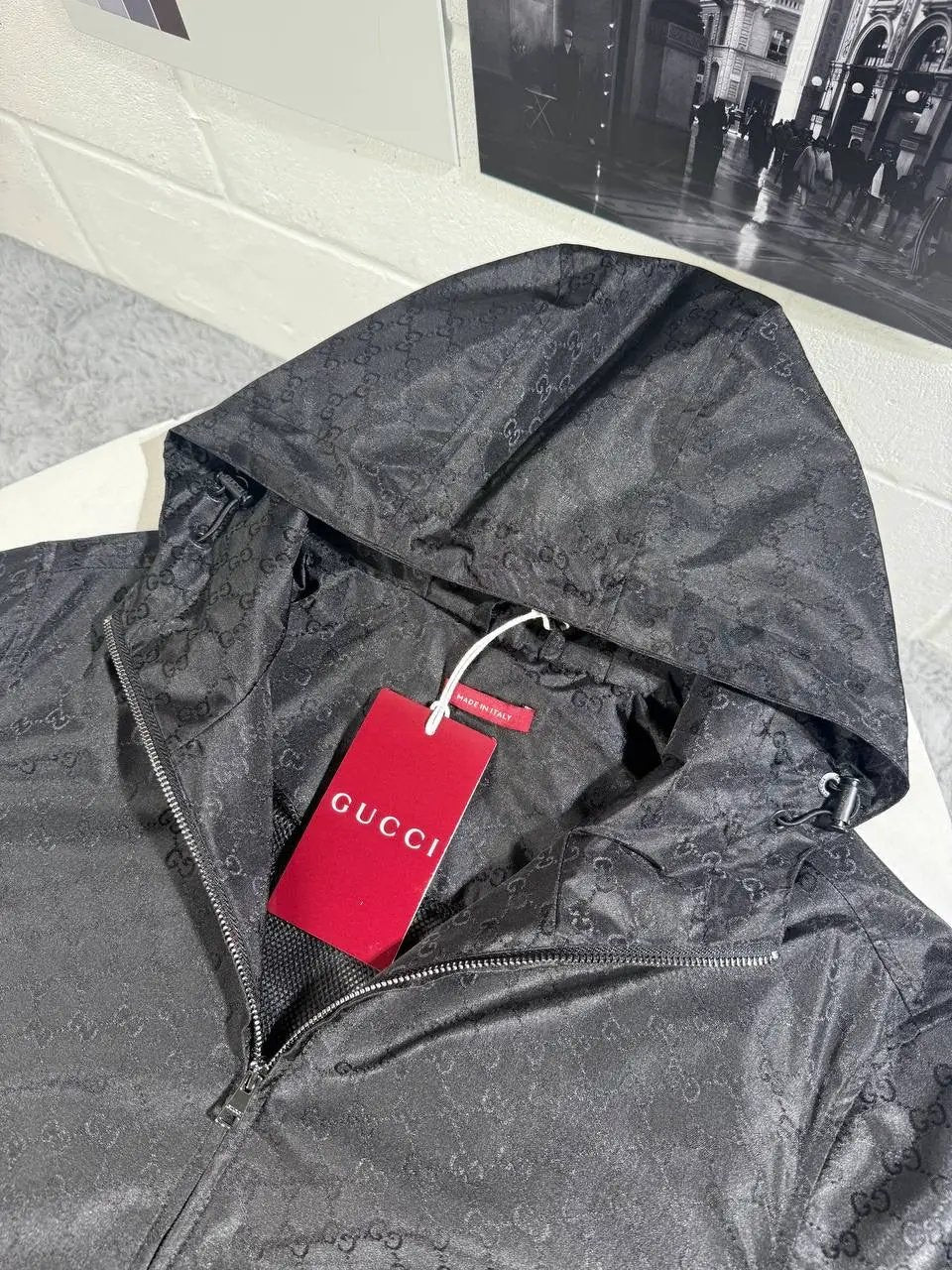 UCCI WINDBREAKER BLACK by Stock supplier
