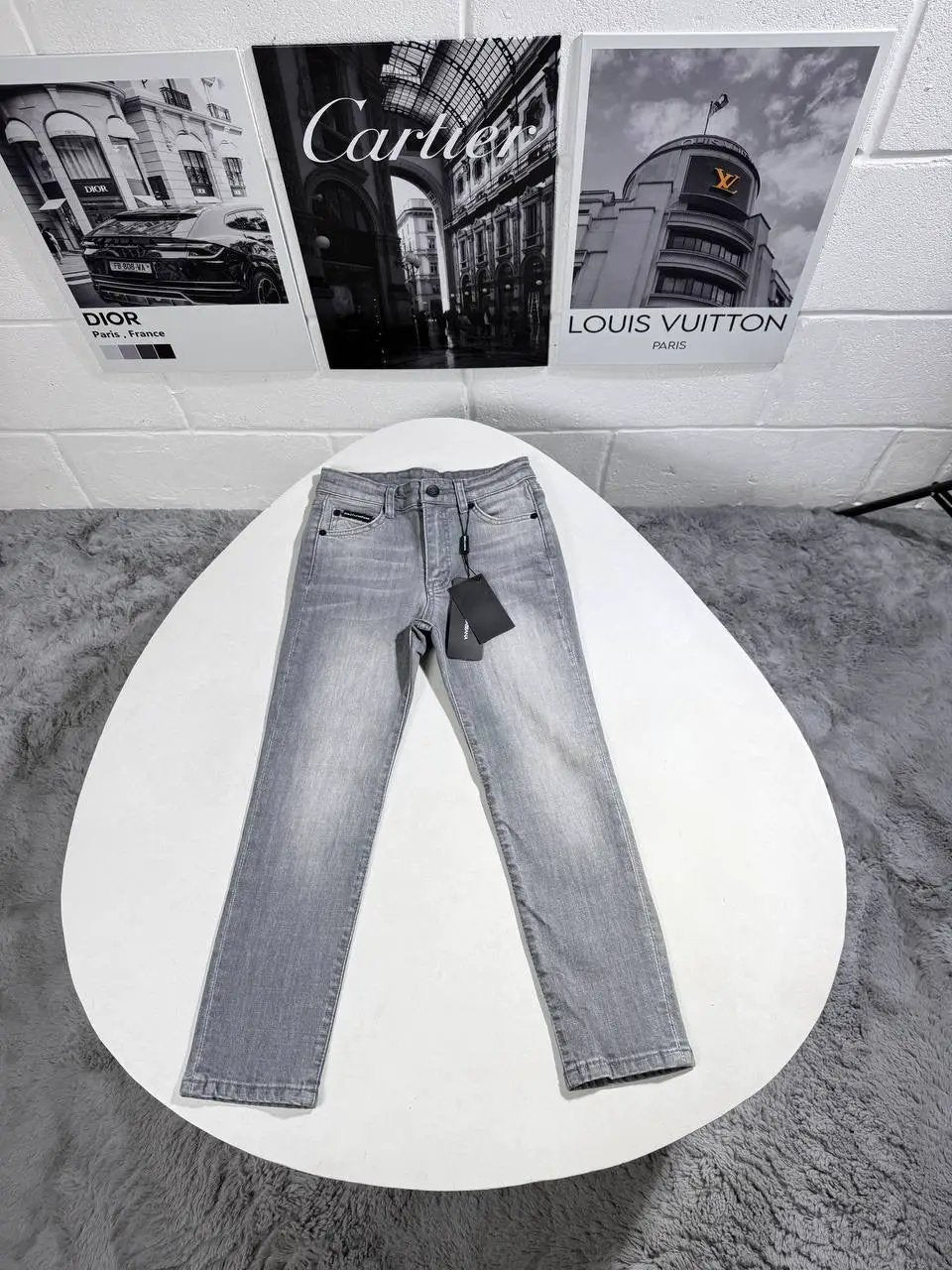 D&G KIDS JEANS LITE GREY by Stock supplier