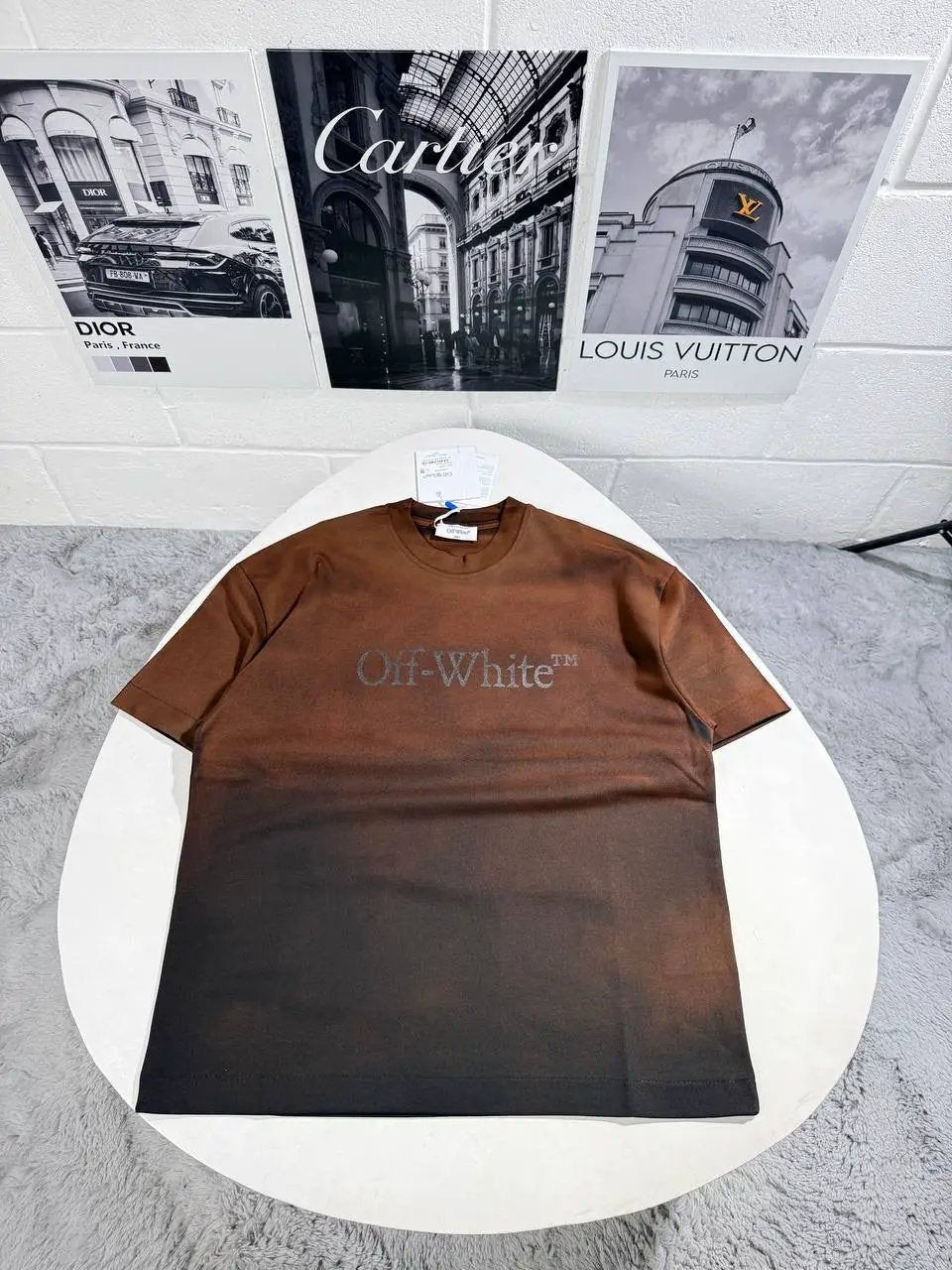 OFF W LAUNDRY SKATE TSHIRT by Stock supplier