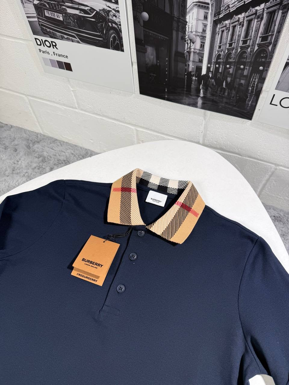 BURB LONG SLEEVE SWEATSHIRT