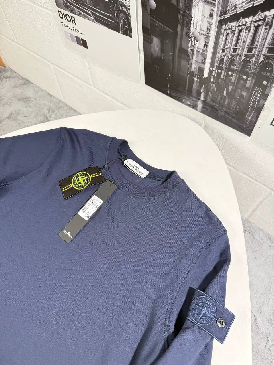 SI DOUBLE BADGE SWEATSHIRT by Stock supplier