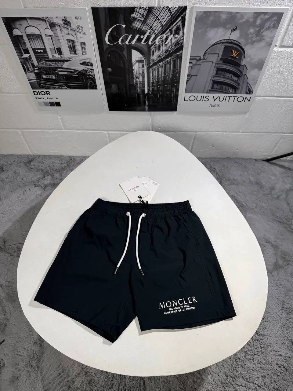 MNCLR LOGO SWIM SHORTS by Stock supplier