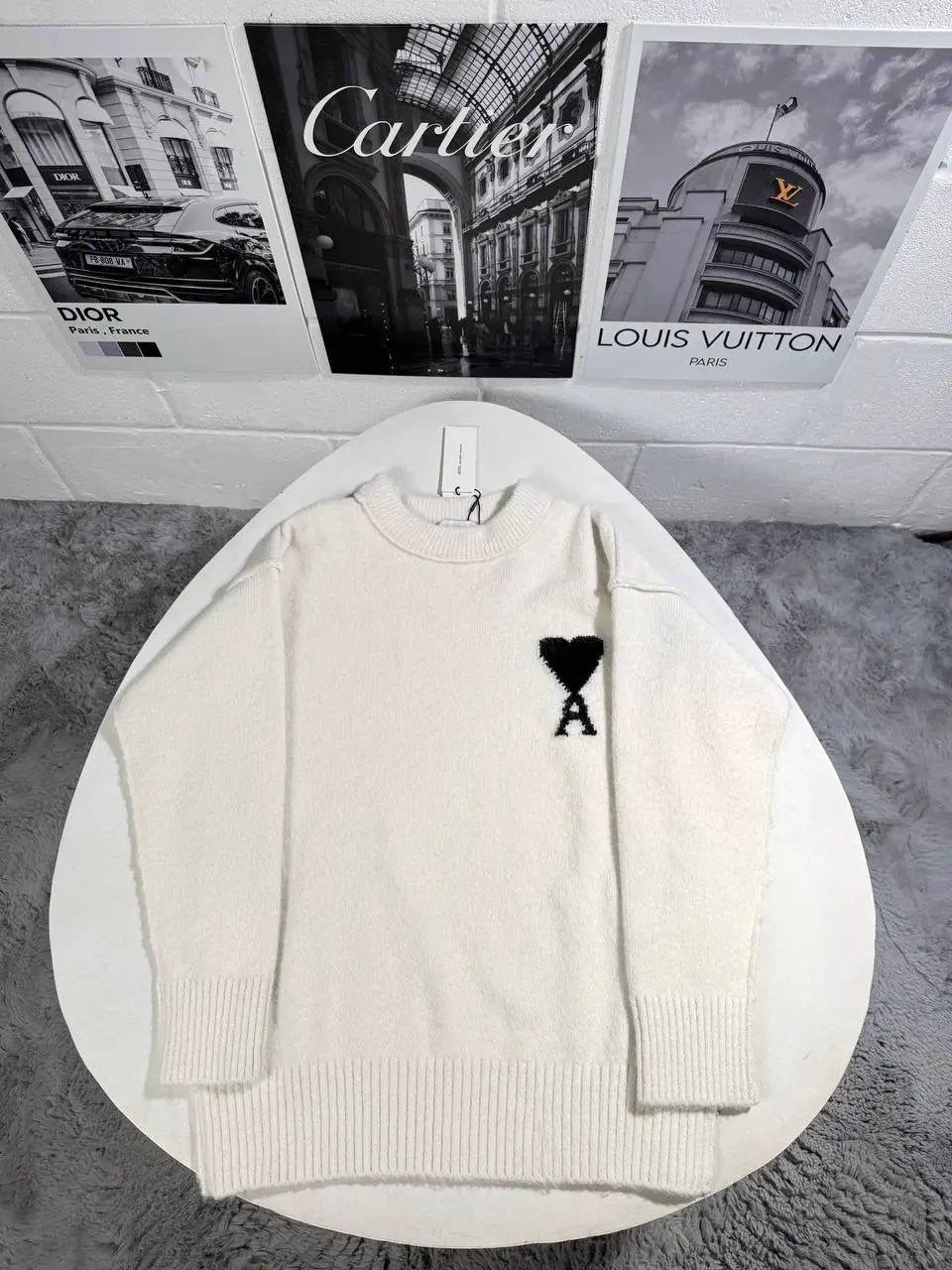 AMI KNITTED SWEATSHIRT by Stock supplier