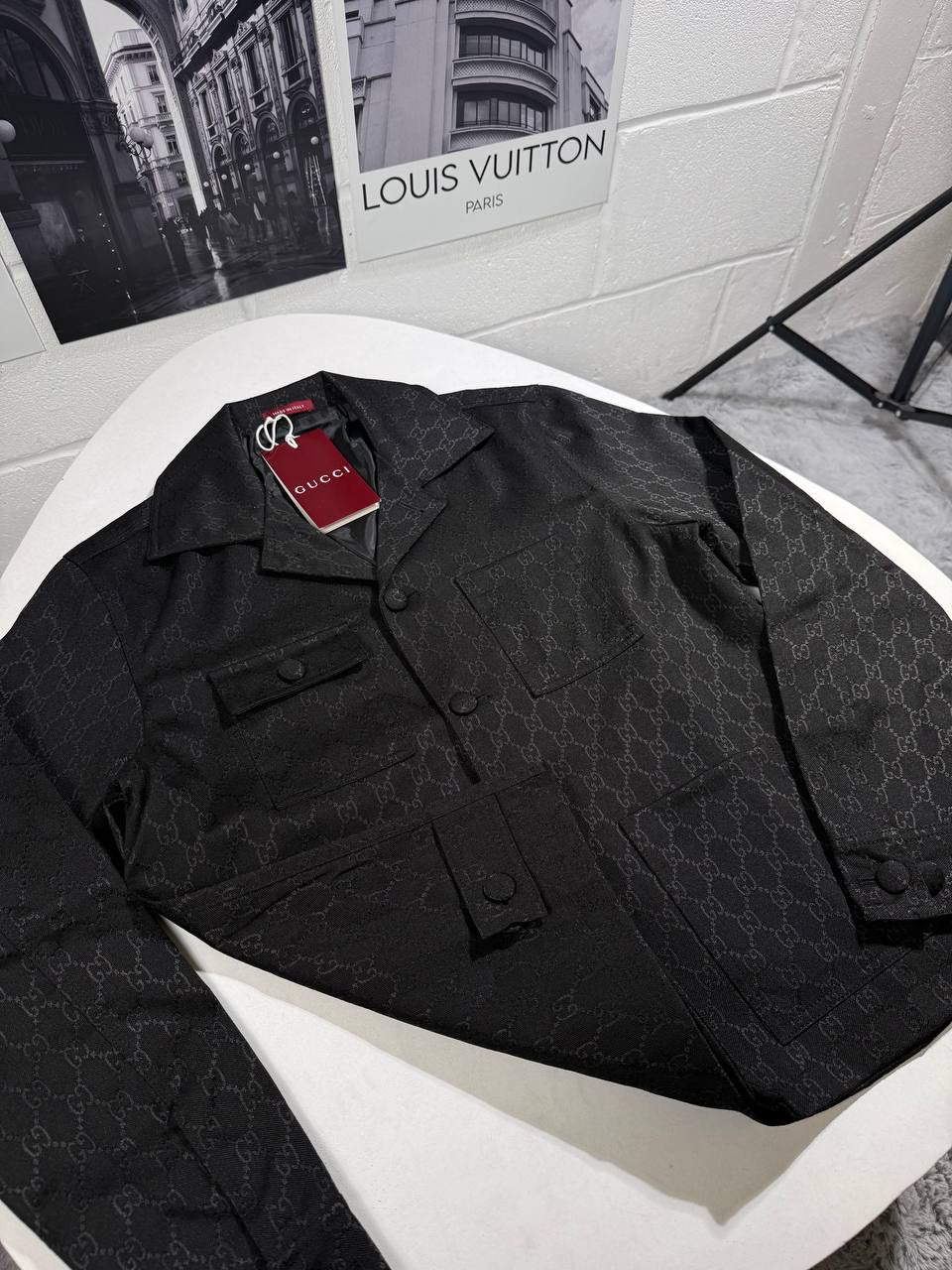 UCCI OVERSHIRT BLACK
