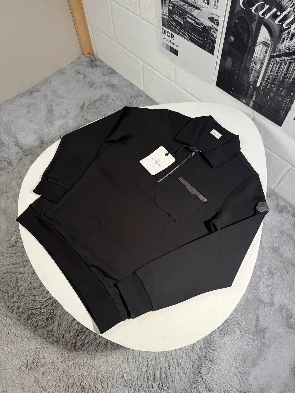 MNCLR QUARTER ZIP SWEATSHIRT by Stock supplier