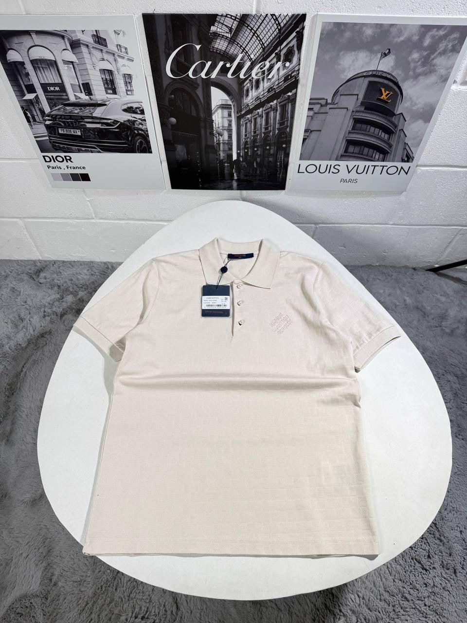 LVE DAMIER POLO BEIGE