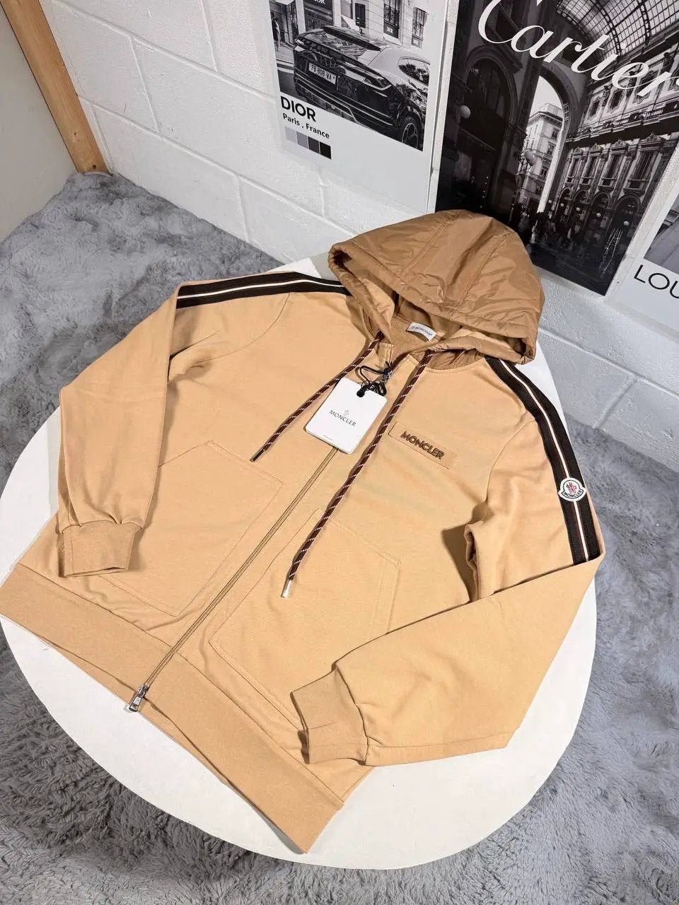 MNCLR STRIPPED HOODIE by Stock supplier