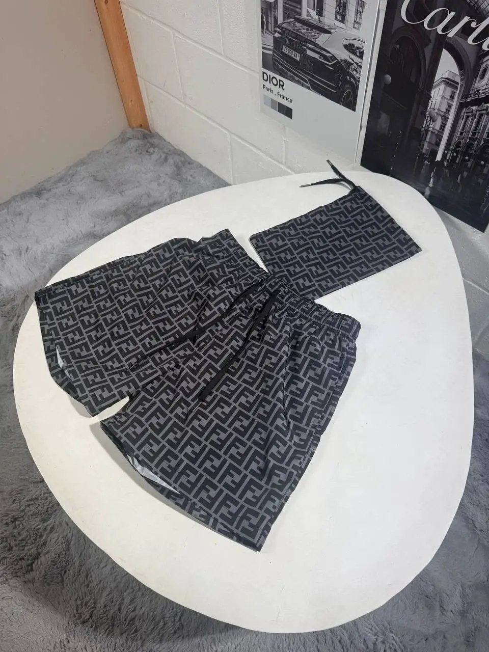 FNDI SHORTS BLACK by Stock supplier