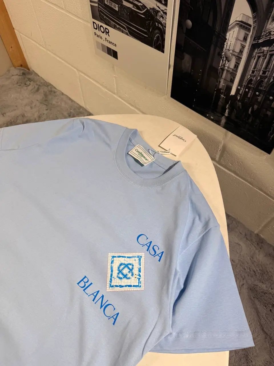 CASA TSHIRT BLUE Stock supplier
