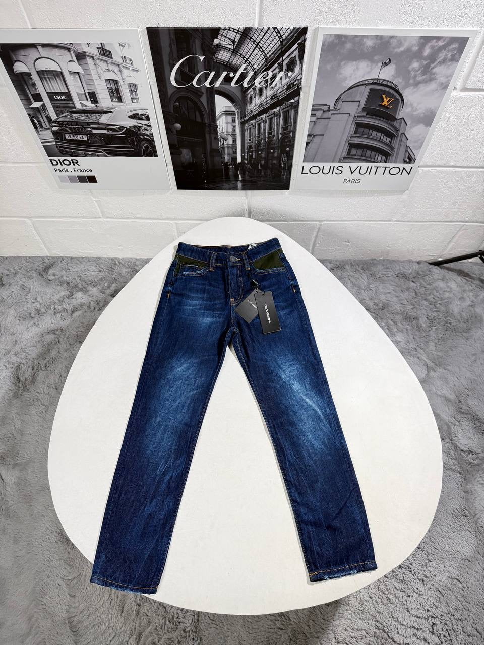 D&G JEANS KIDS BLUE