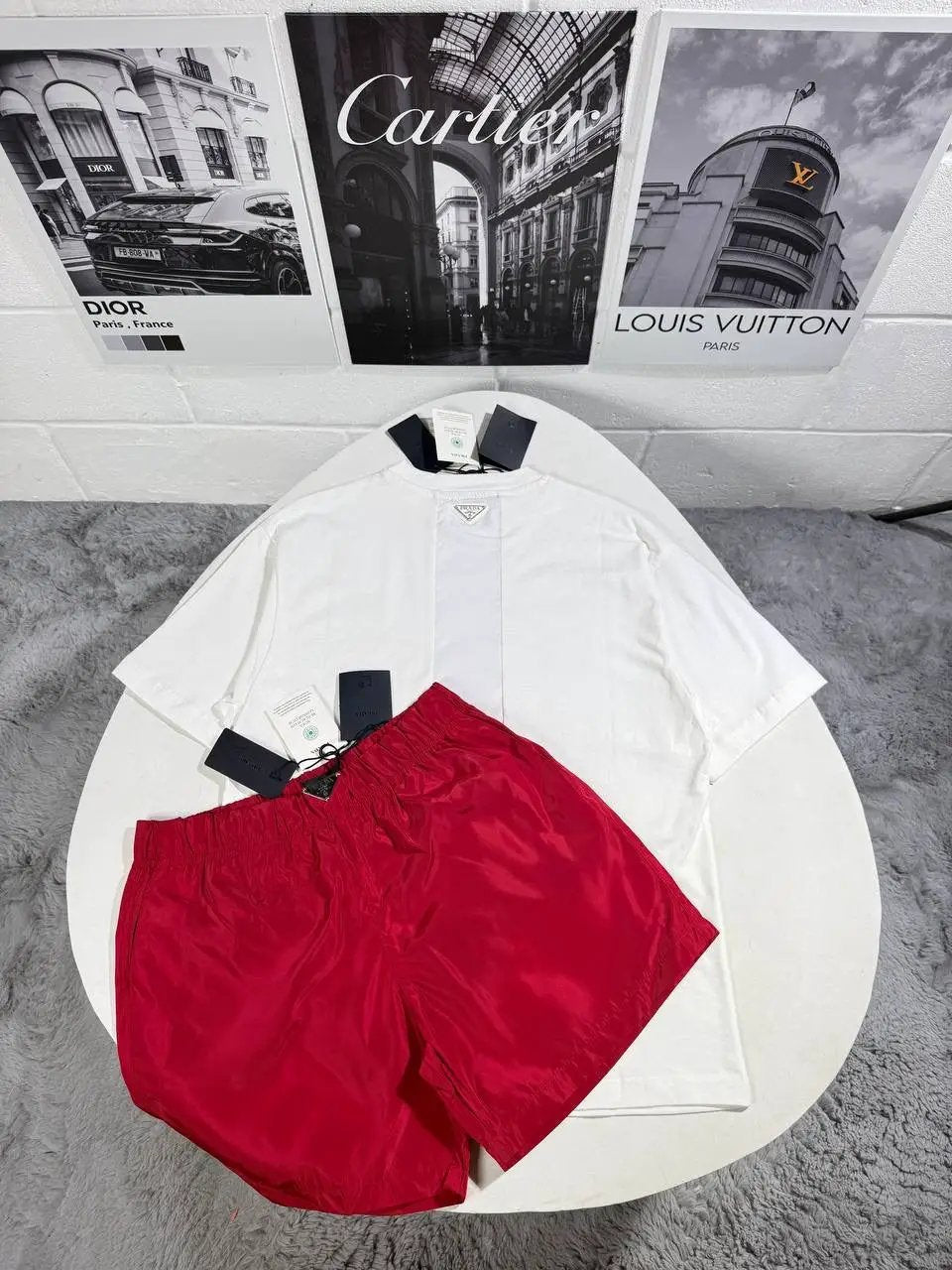RADA BACK LOGO SHORTSET by Stock supplier