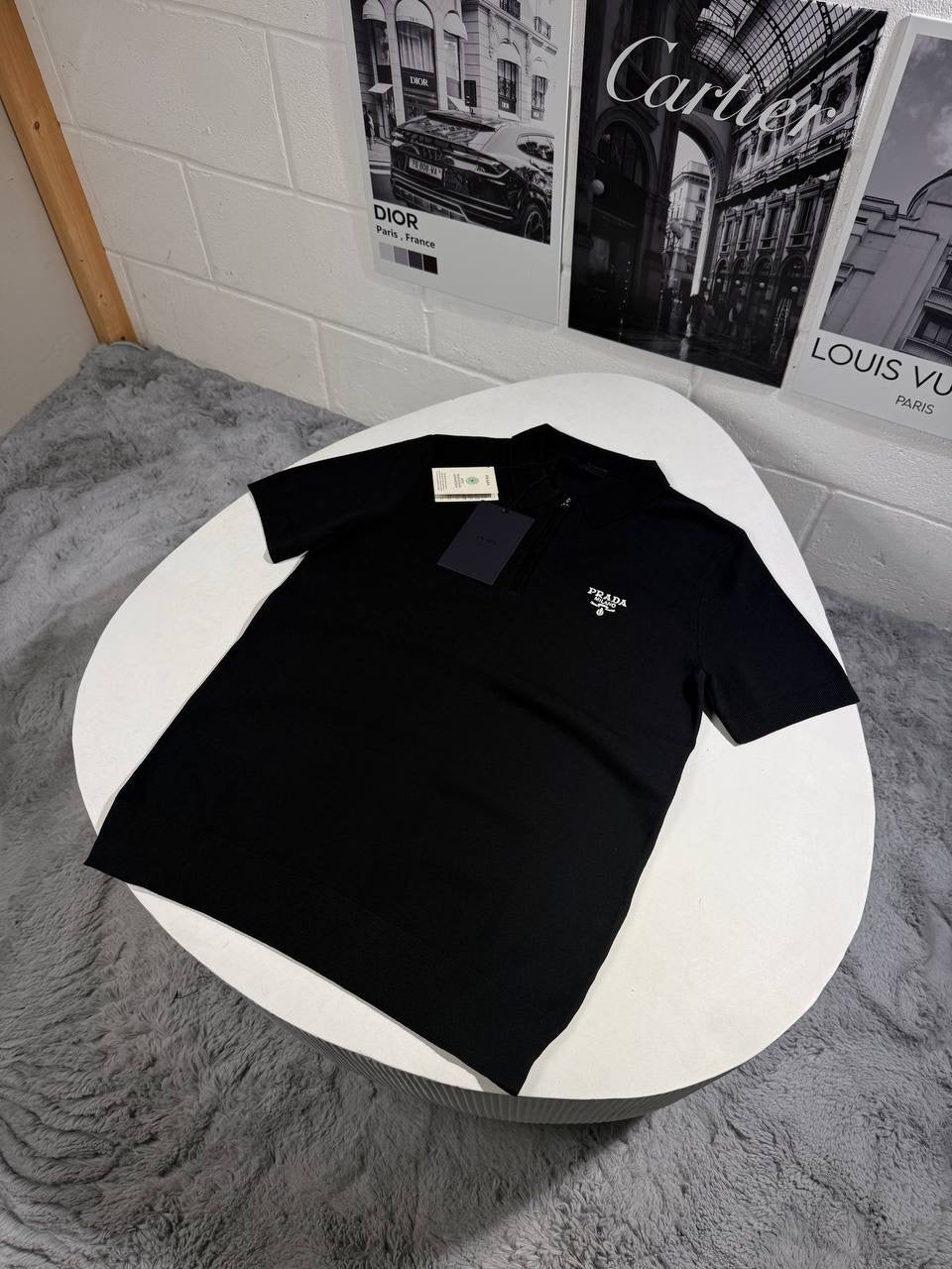 RADA HALFZIP POLO BLACK
