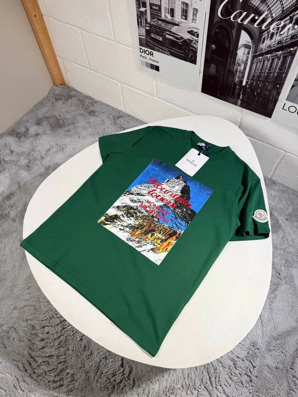 MNCLR MOUNTAIN MONTIF TSHIRT by Stock supplier