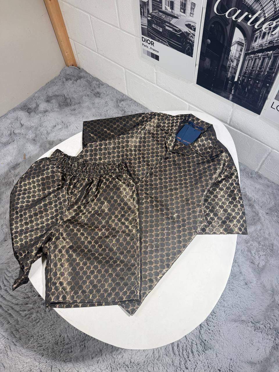 LVE MONOGRAM SHORTSET