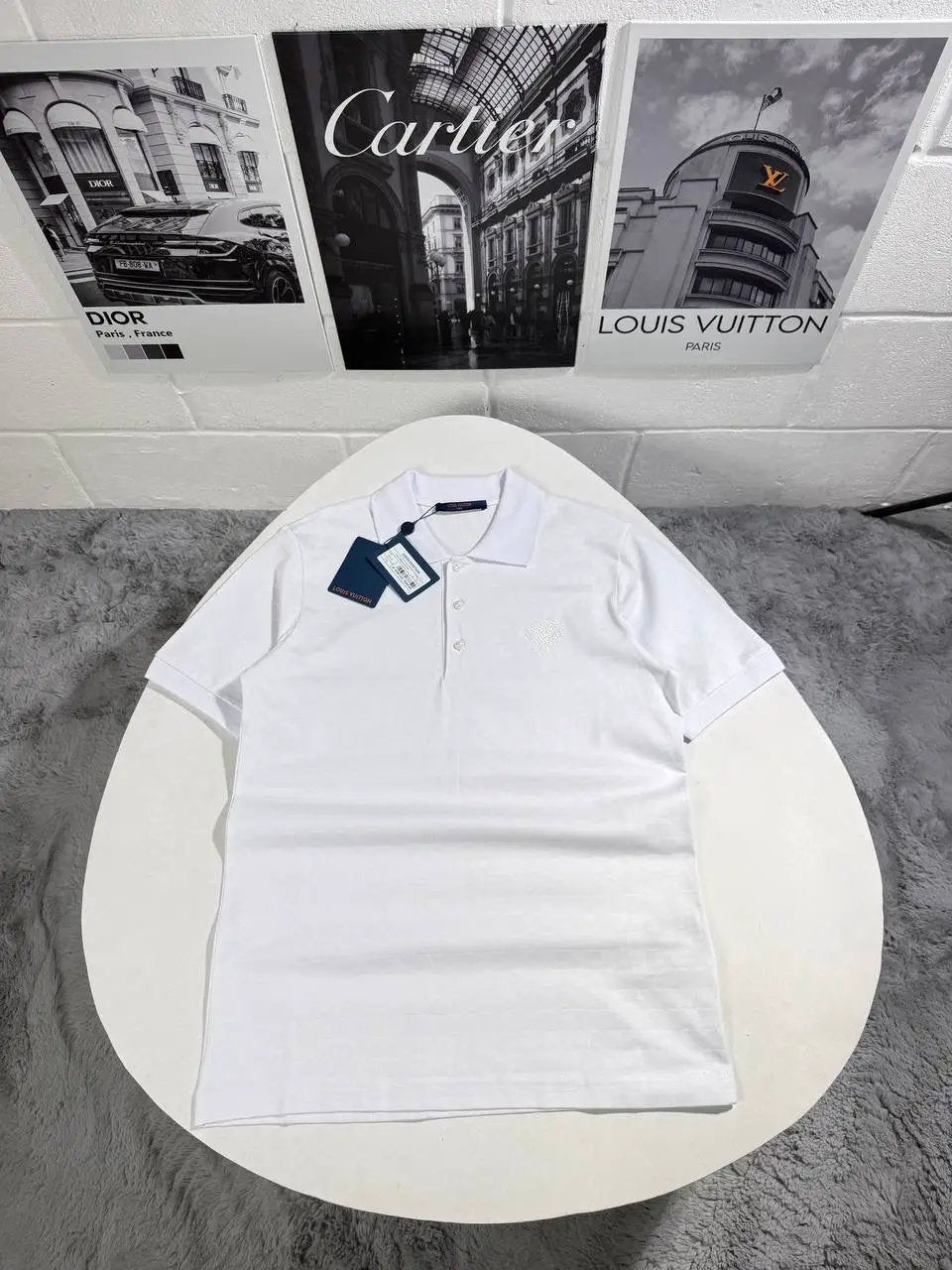 LVE POLO WHITE by Stock supplier