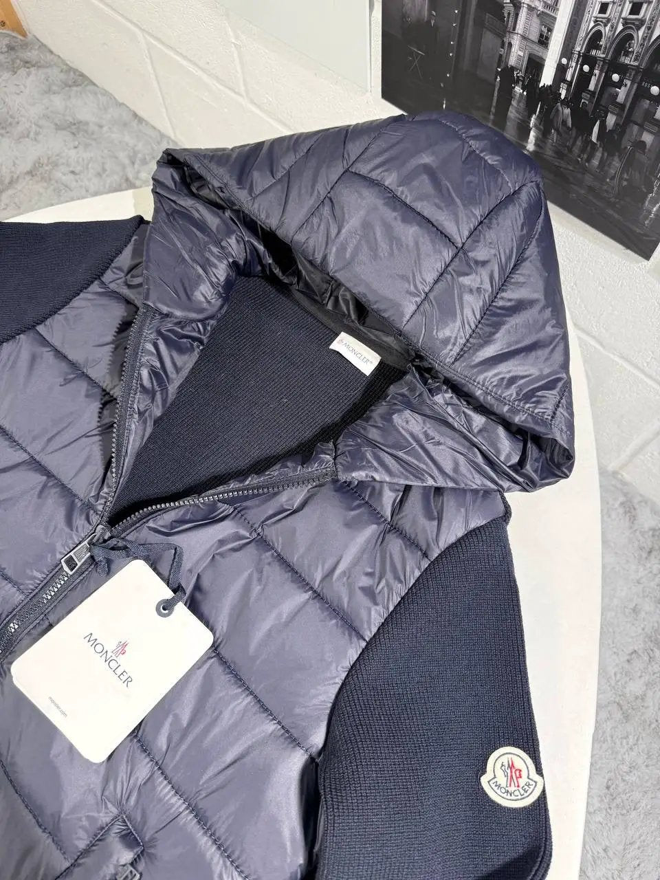 MNCLR PADDED HOODED CARDIGAN by Stock supplier