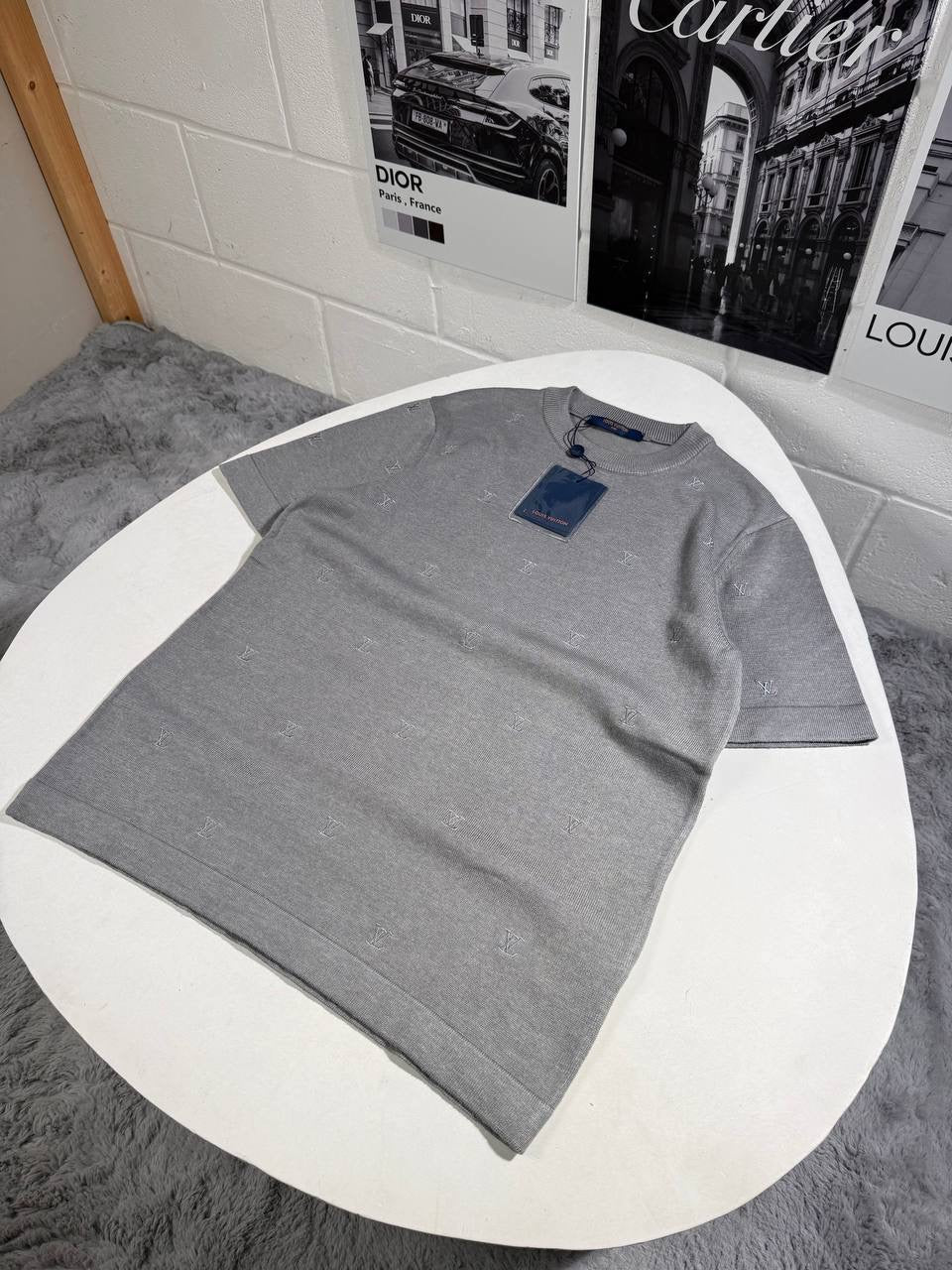 LVE PRINT LOGO TSHIRT KNITTED