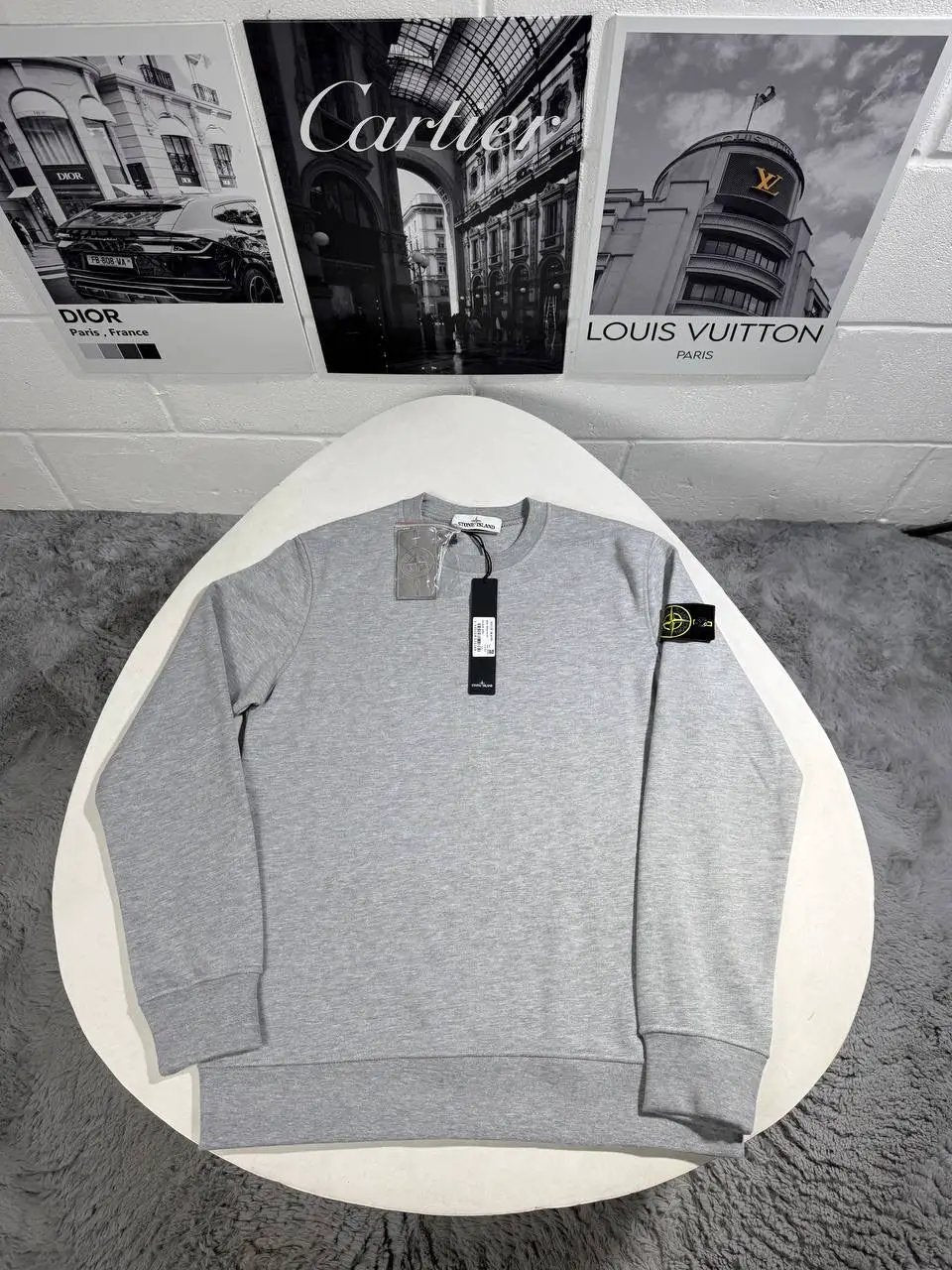 SI DOUBLE BADGE SWEATSHIRT by Stock supplier