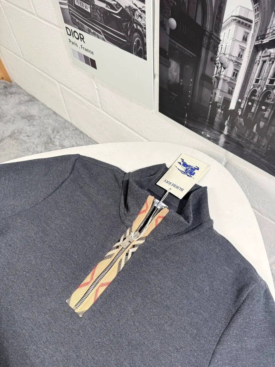 BURB QUARTER ZIP by Stock supplier