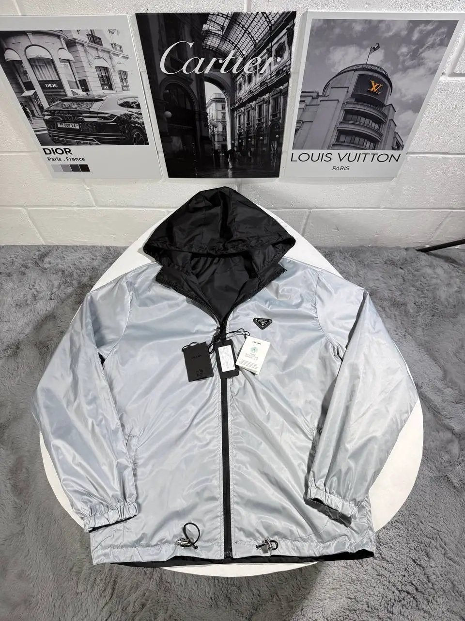 RADA RE-NYLON REVERSIBLE GREY/BLACK by Stock supplier