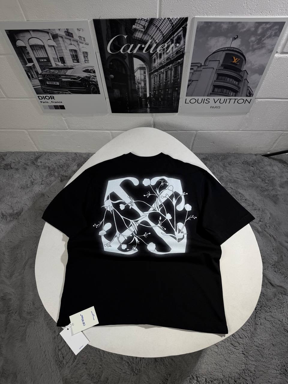 OFF W ARROW TEE