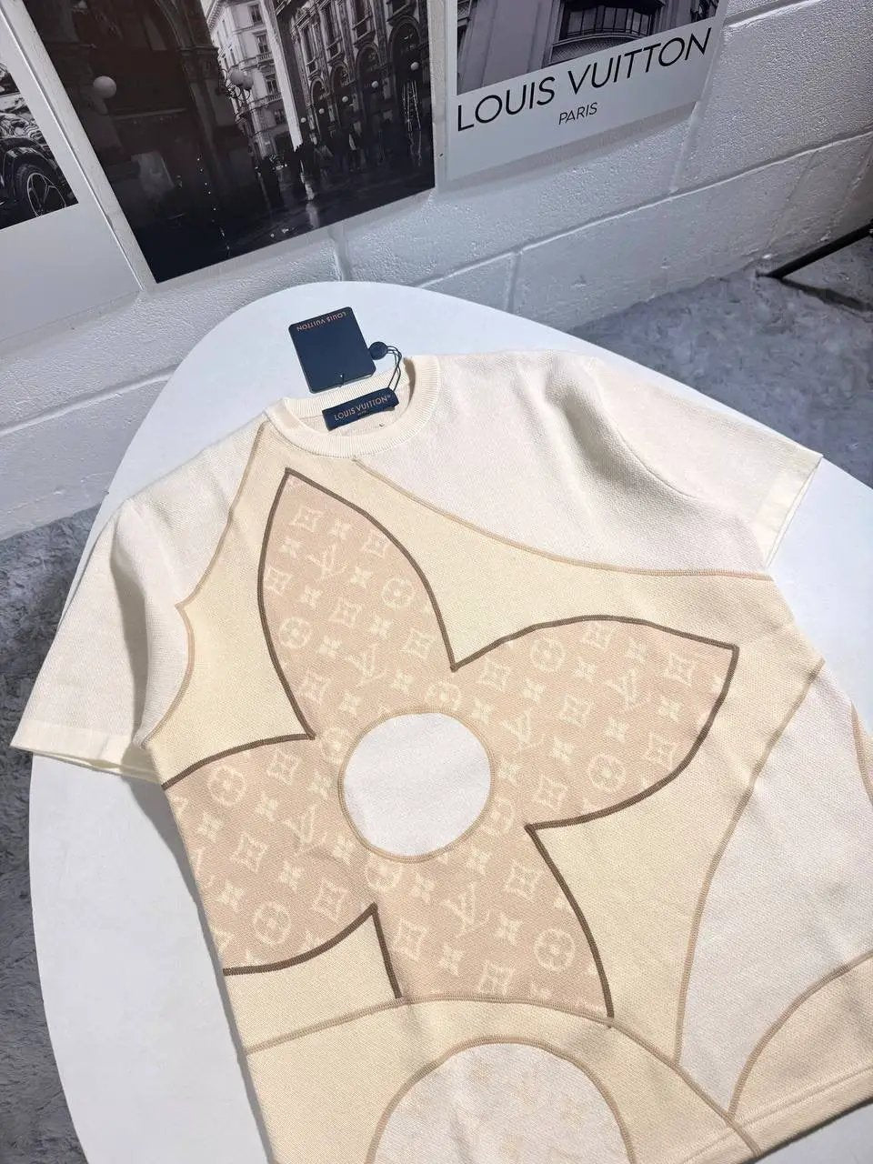LVE LOGO KNITTED T SHIRT Stock supplier