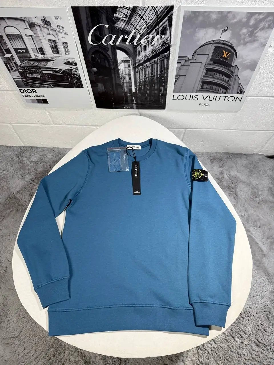 SI DOUBLE BADGE SWEATSHIRT by Stock supplier