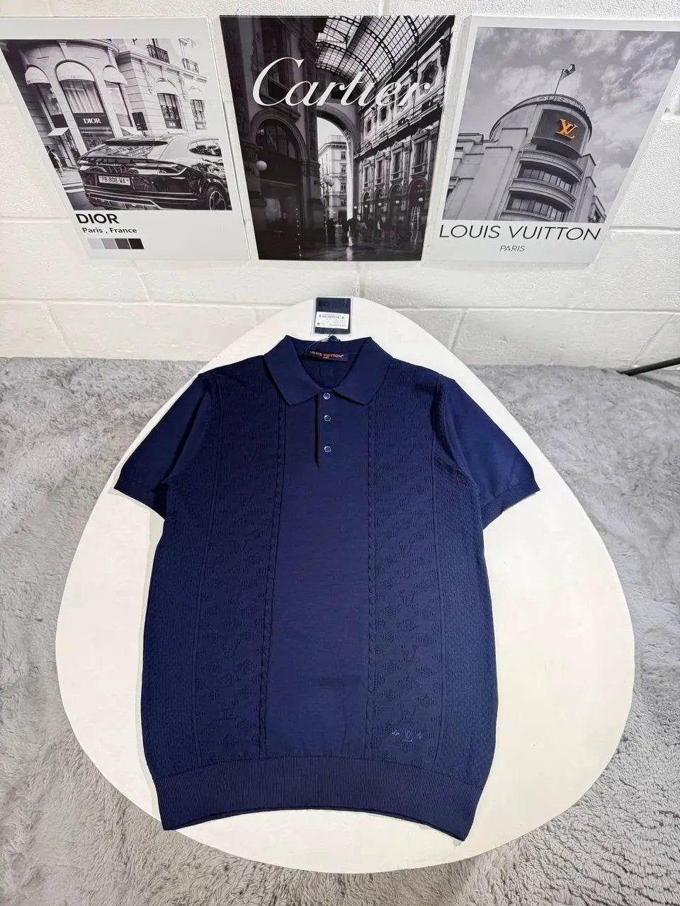 LVE KNITTED POLO by Stock supplier