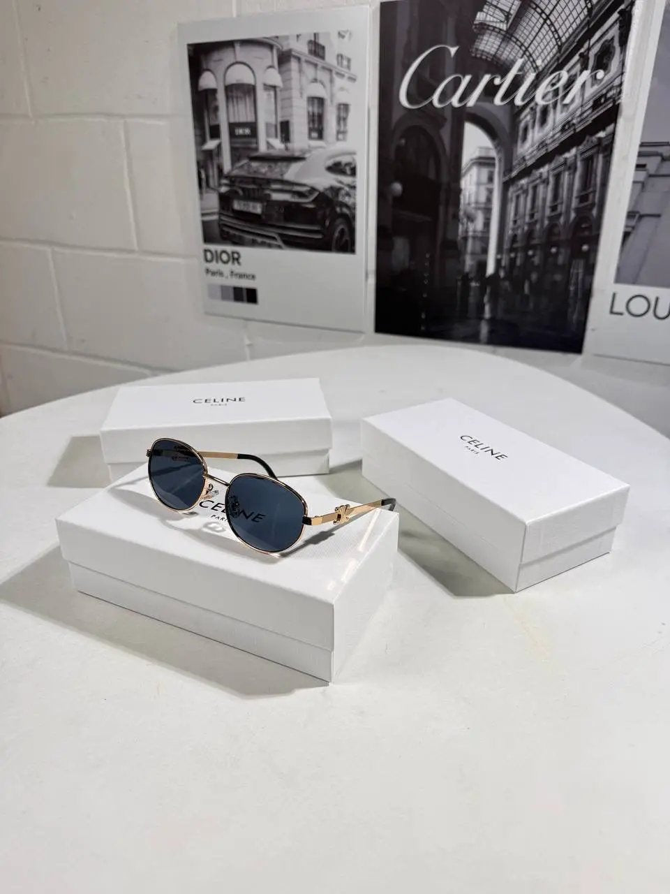 CLN SUNGLASSES GOLD WOMEN by Stock supplier