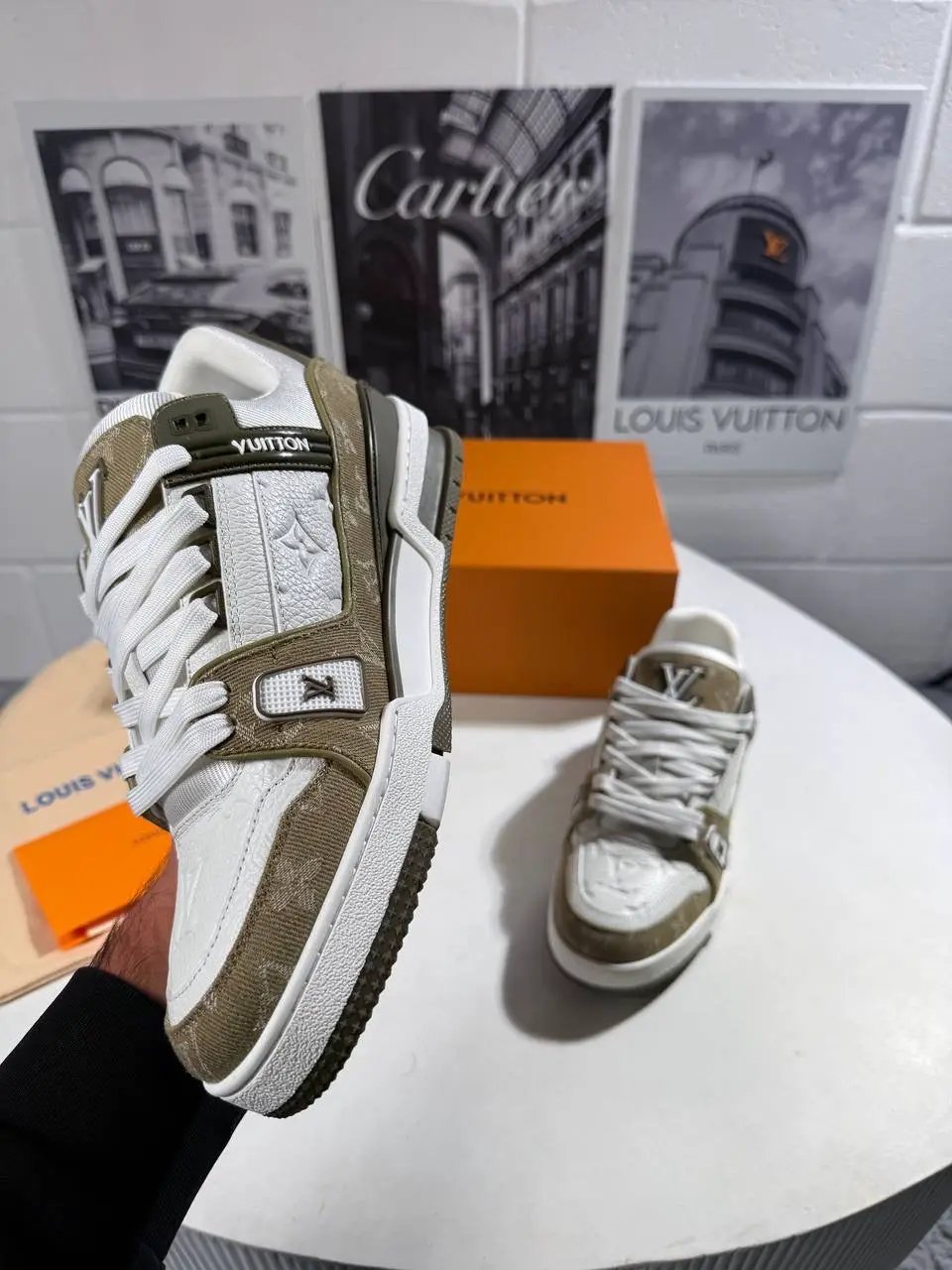LVE TRAINERS GREEN by Stock supplier