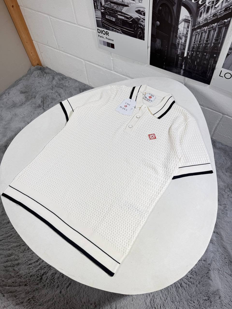 CASA KNITTED POLO