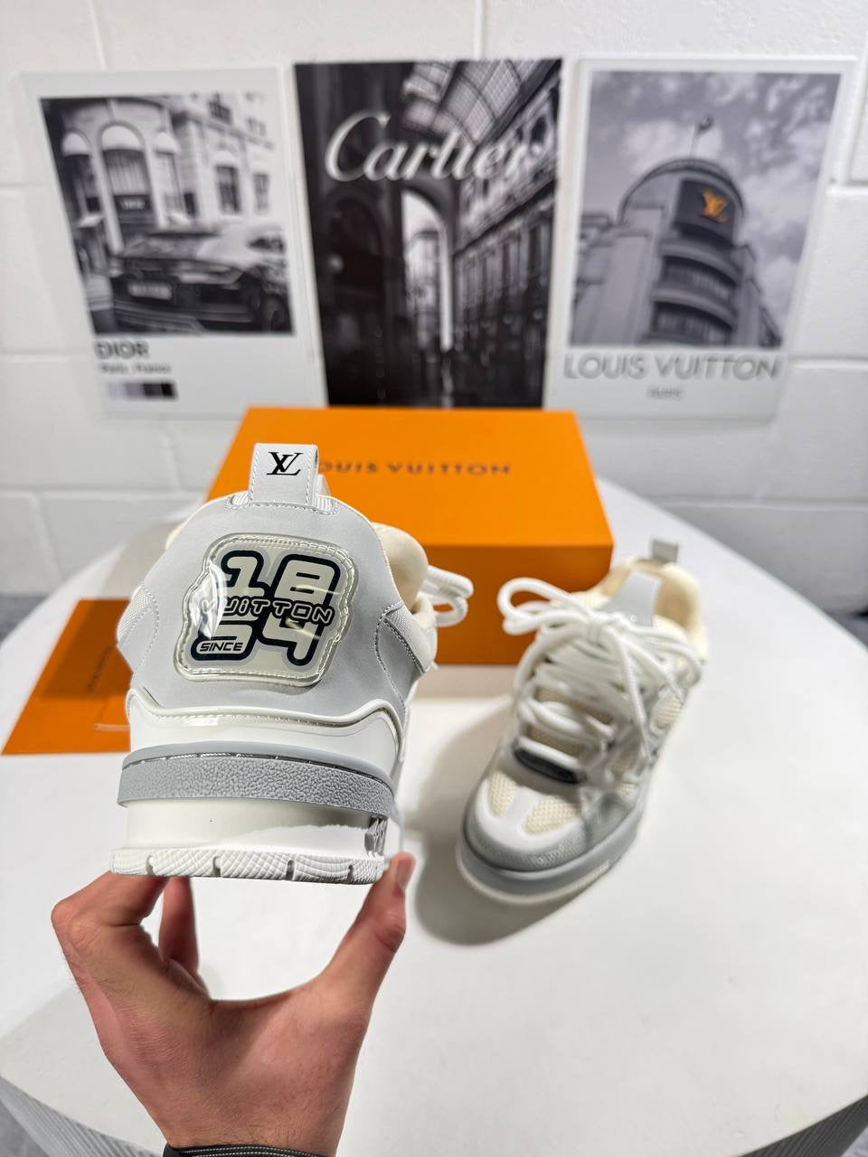 LVE SKATES GREY & WHITE by Stock supplier