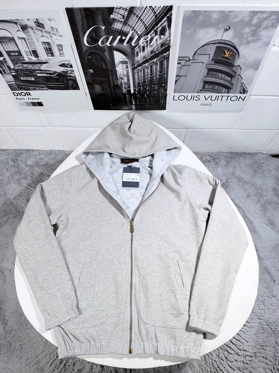 LVE MONOGRAM REVERSIBLE HOODIE