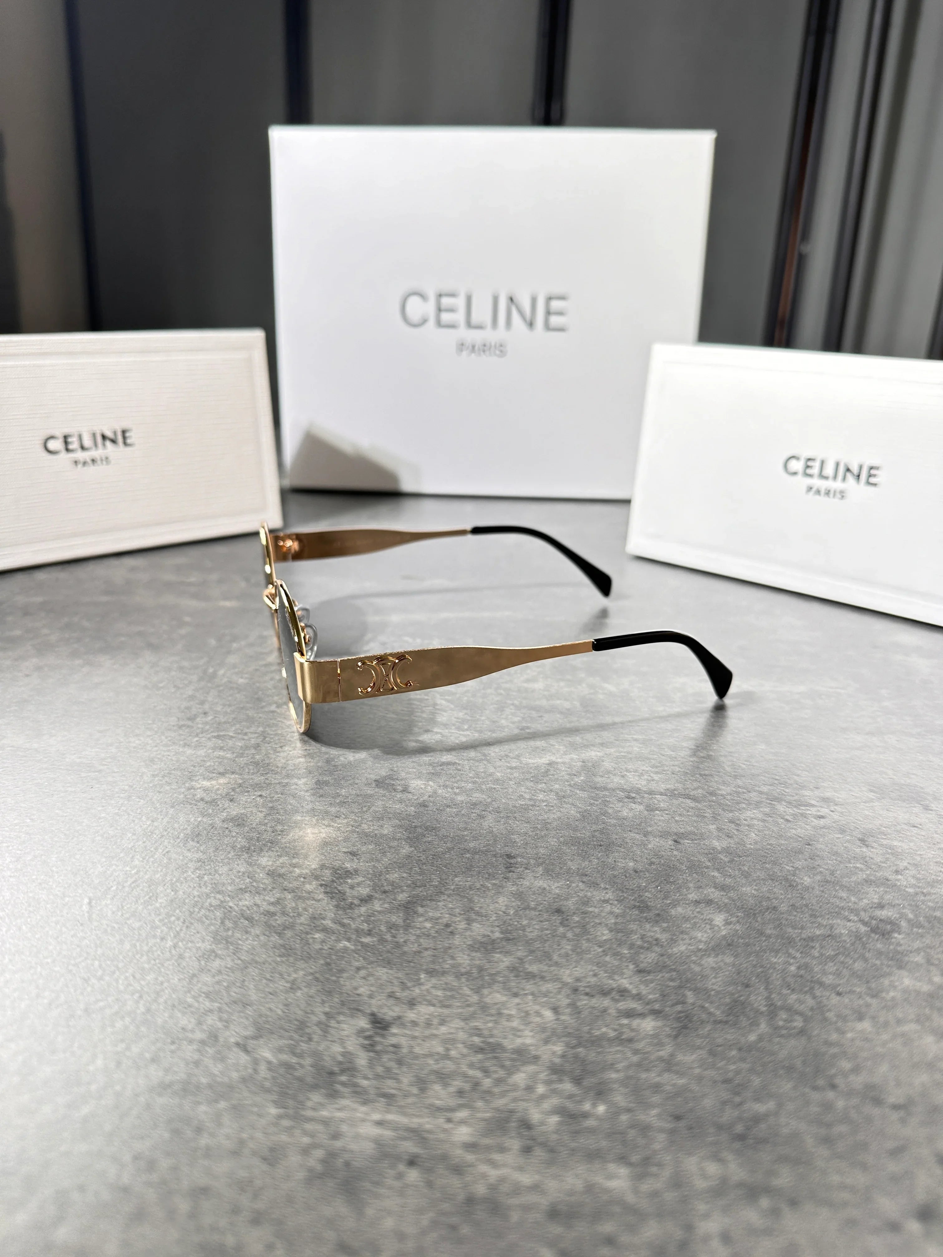 Celine - glasses gold