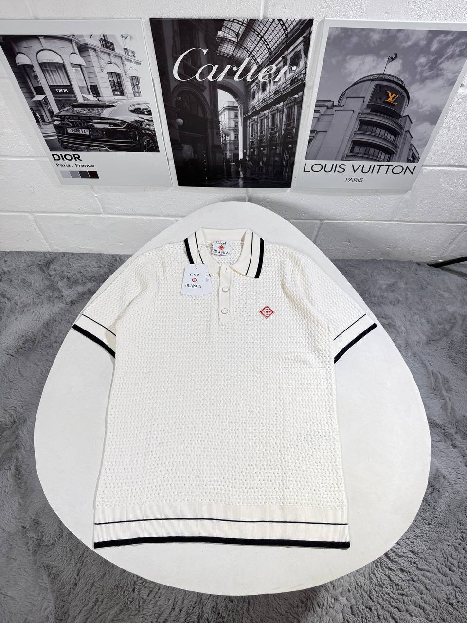CASA KNITTED POLO