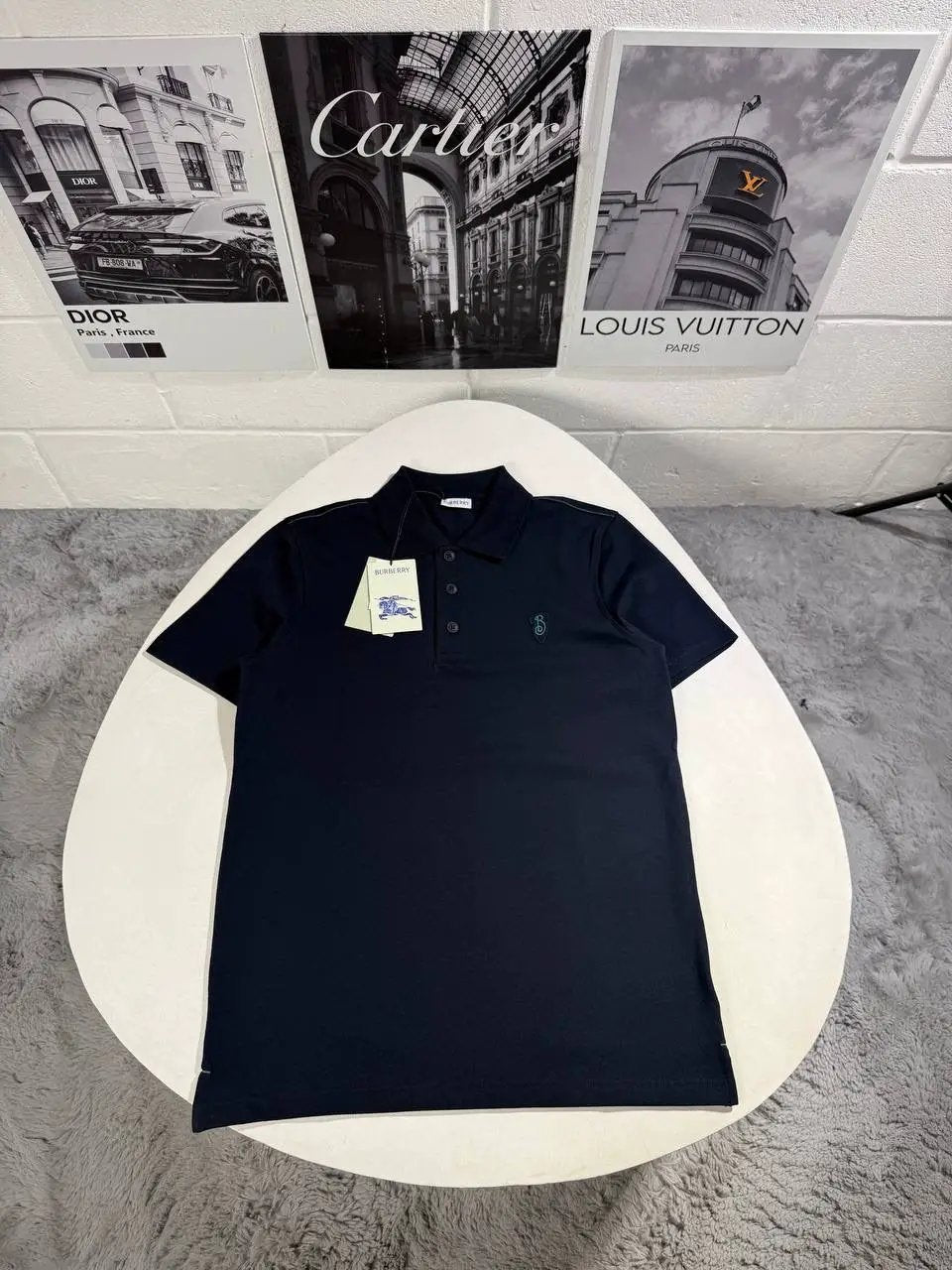 BURB LOGO POLO by Stock supplier