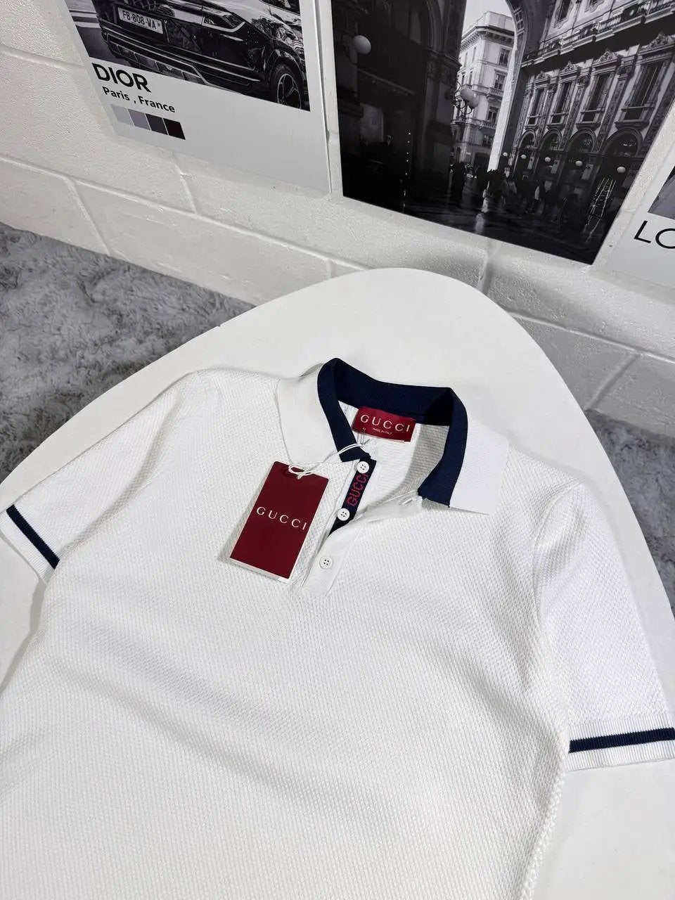 UCCI POLO WHITE by Stock supplier