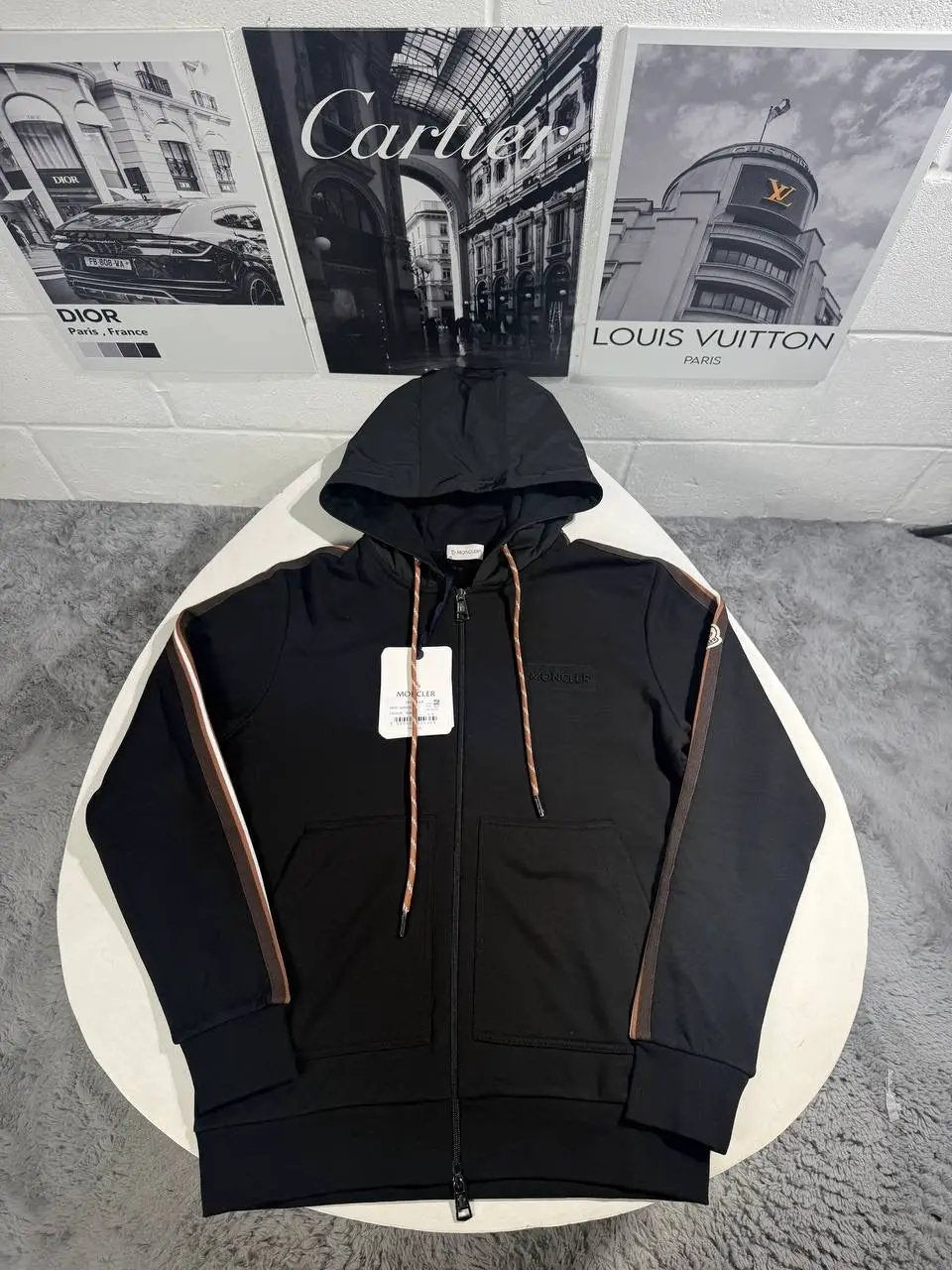 MNCLR ZIP UP HOODIE by Stock supplier