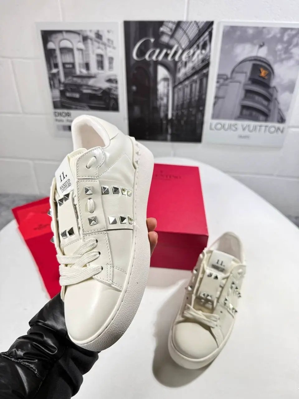 VLTNO ROCKSTUD WOMEN TRAINER by Stock supplier