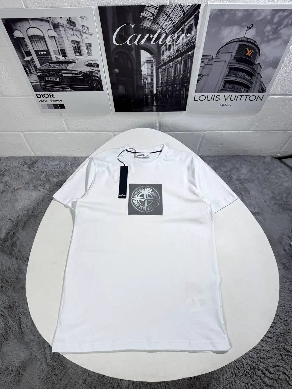 SI T SHIRT WHITE by Stock supplier